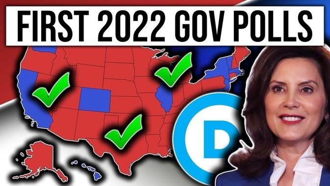 FIRST 2022 GOVERNOR Election Polls | 2022 Election Analysis
