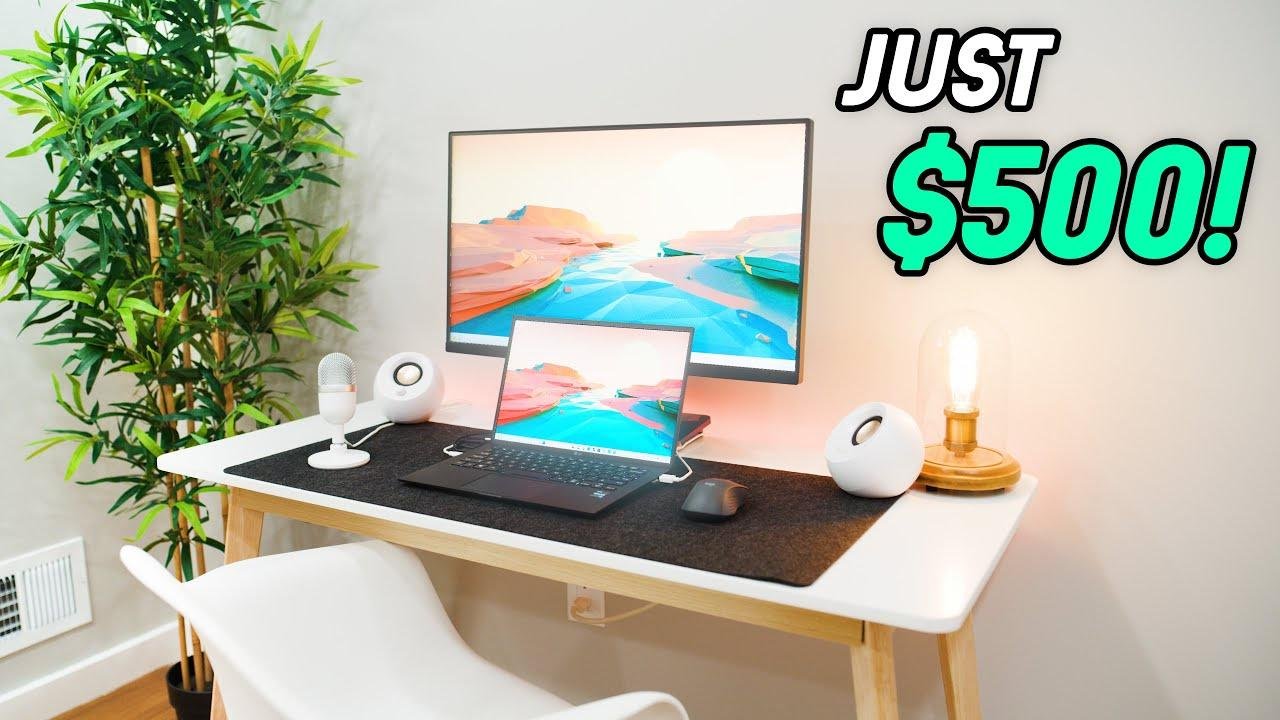 Best Tech Desk Setup For Under $500!