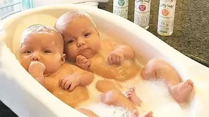 Try Not To Laugh : Funniest Twin Baby Play Together | Funny Baby Videos