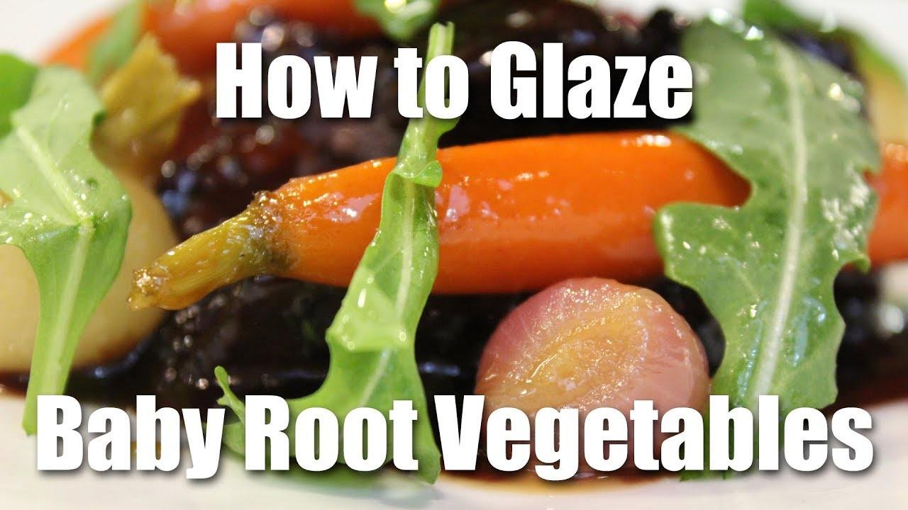 Glazed Baby Root Vegetables