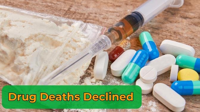 US Drug Overdose Deaths Declined Last Year