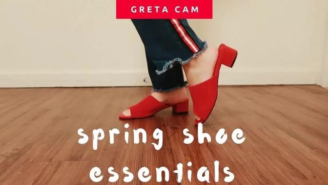 my spring shoe essentials: what shoes to wear this spring | mi dulce fortaleza