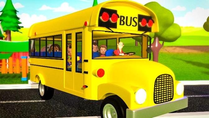 Wheels on the Bus | Nursery Rhymes & Kids Songs