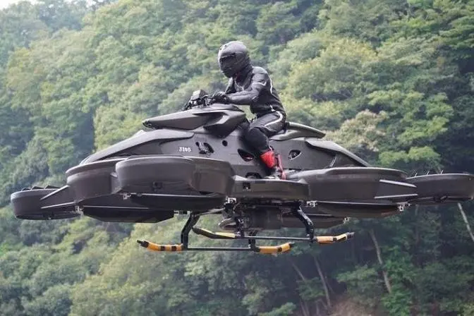 底特律車展最亮眼：77萬美元世界第一款會飛的單車