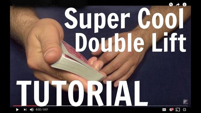 Super Cool Double Lift Tutorial - Card Tricks Revealed