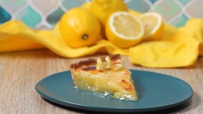 Delightfully Tart Lemon Shaker Pie • Tasty Recipes