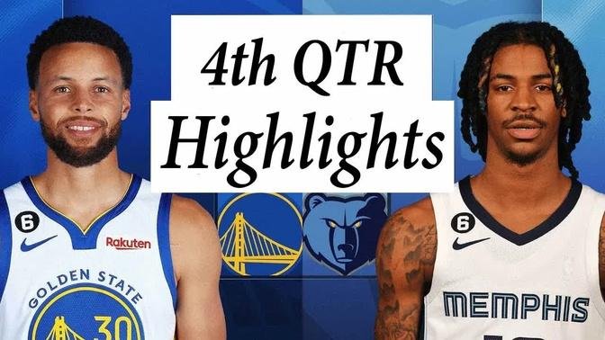 Memphis Grizzlies vs. Golden State Warriors Full Highlights 4th QTR | Jan 25 | 2022-2023 NBA Season