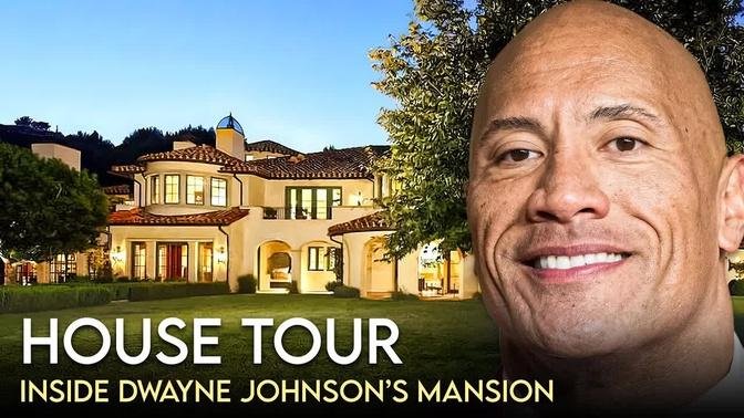 Dwayne Johnson | House Tour | $30 Million Beverly Hills Mansion & More ...