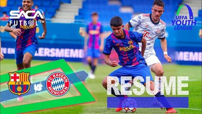 FC Barcelona Vs Bayern Munich U19 Uefa Youth League 2021 Videos