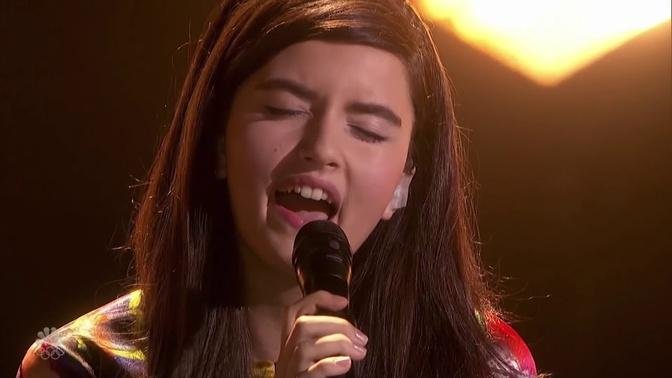 fly Person med ansvar for sportsspil Forkert Angelina Jordan - Bohemian Rhapsody - America's Got Talent: The Champions  One - January 6, 2020