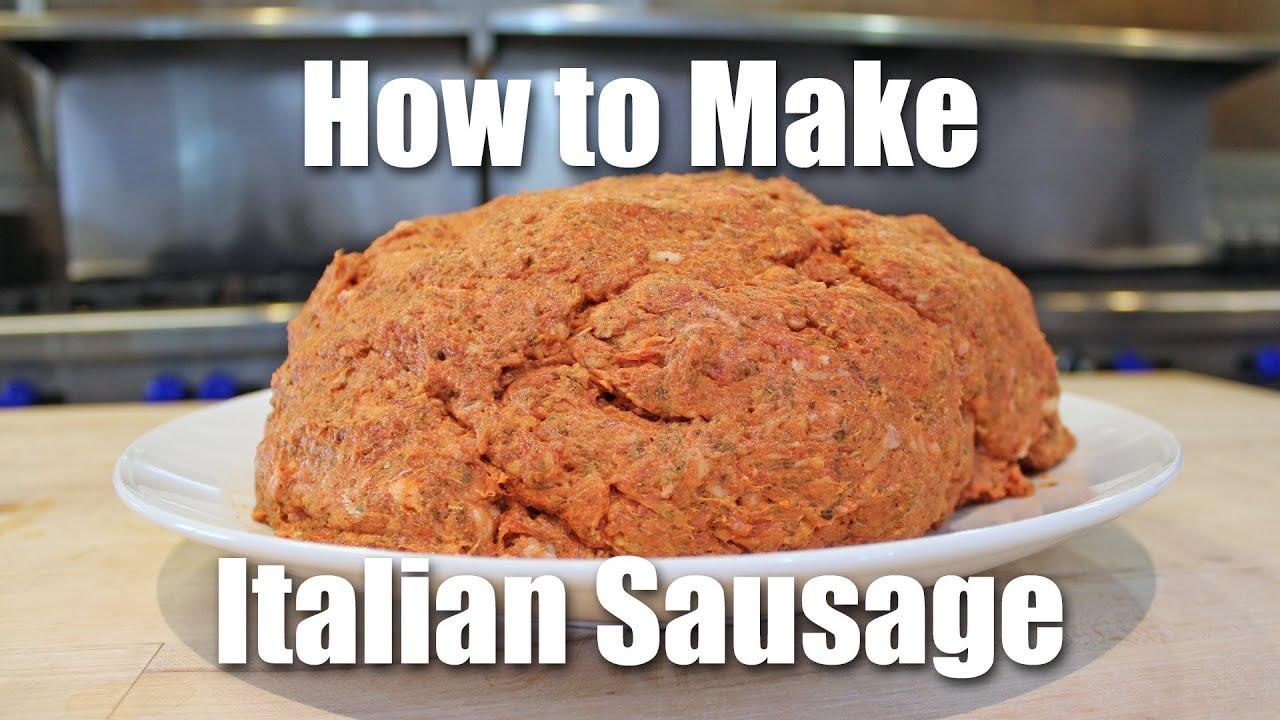 How to Make Italian Sausage for Pizza, Patties and Breakfast