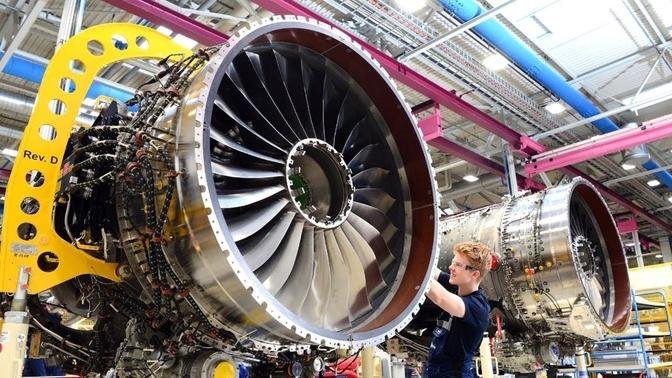 Amazing Aircraft Turbojet Engine Production - World's Most Modern Boeing Aircraft Assembly Workshop