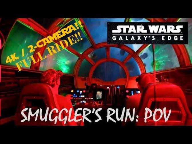 Millennium Falcon Smuggler's Run Full Ride POV