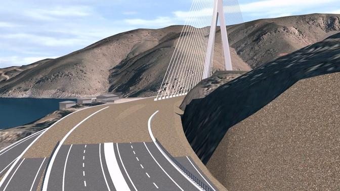 Kömürhan Gergin Eğik Askılı Köprü Projesi - Komurhan Cable-Stayed Bridge