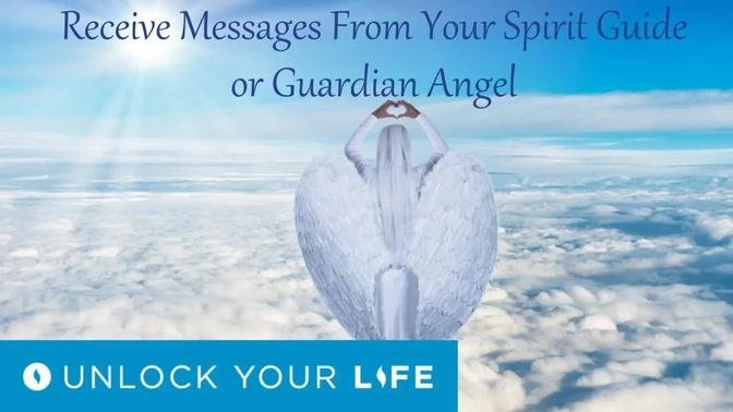 Beginner's Meditation Receive Messages From Your Spirit Guide or Guardian Angel Hypnosis