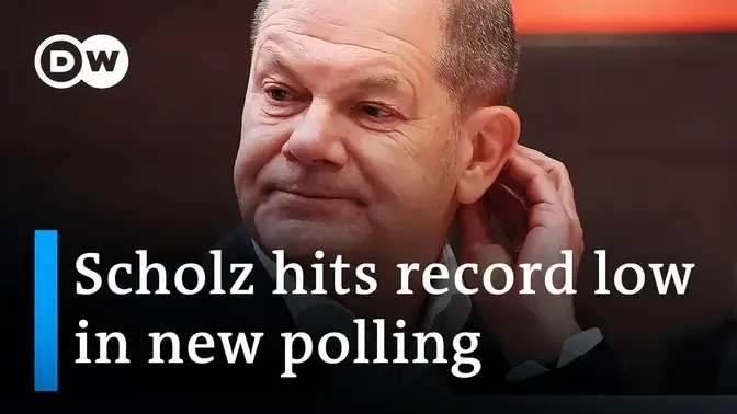 Polls show lack of trust in German Chancellor Scholz | DW News