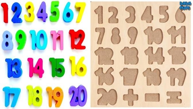 Learn 1 To 20 Numbers For Kids Counting Numbers  Numbers 1 to 20 123 Learning Apps for kids