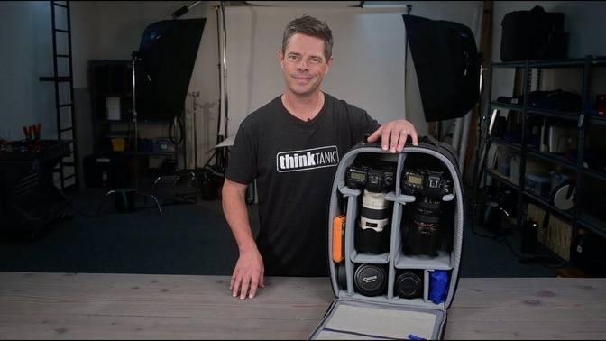 Think Tank Rolling Camera Bags - Two DSLRs Fit Side-By-Side | Videos ...