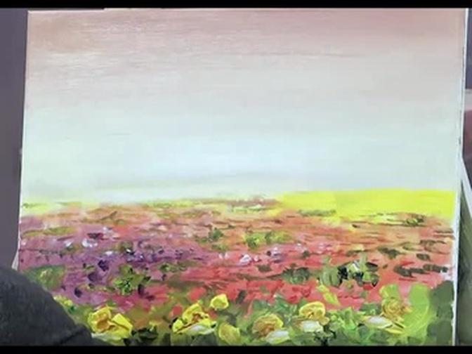 Paint A Meadow Of Flowers In 10 Minutes