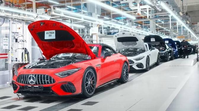 Inside Best AMG Factory in Germany - Mercedes-AMG SL Production Line ...