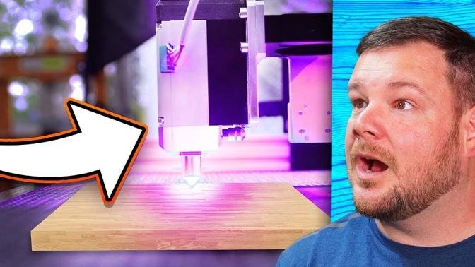 A laser engraver will CHANGE your woodworking business // Pergear LaserStorm 10 Test.