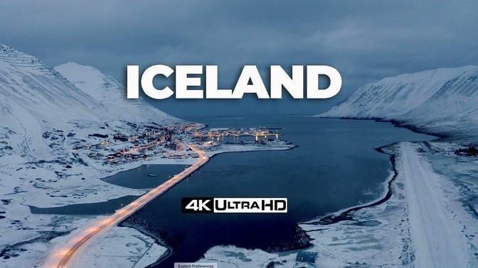 FLYING OVER ICELAND 30 minute Ambient Drone Film + Music for beautiful ...