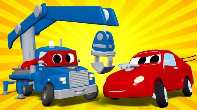 Carl the Super Truck and the Racing Car of Car City