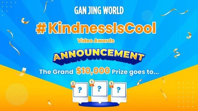 La gentillesse est toujours récompensée ! Annonce des lauréats du concours de vidéos "La gentillesse, c'est cool" (Kindness Is Cool Video Awards)