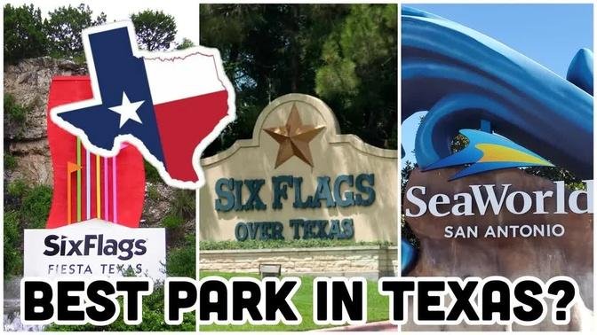 What Is The Best Theme Park In Texas? Ranking and Reviewing Fiesta Texas, Over Texas, & SeaWorld