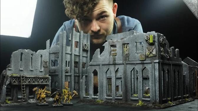 How To Make Ruined Buildings For 40K