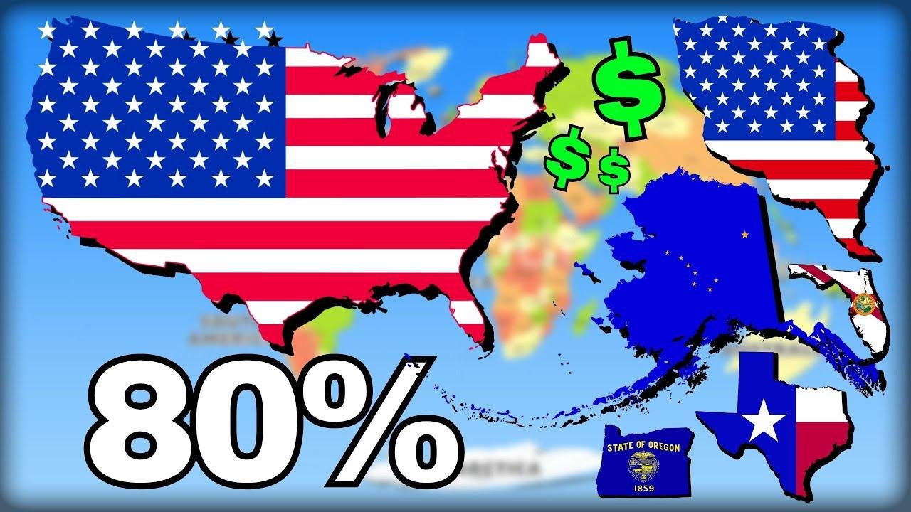 How The U.S. Bought 80% of Their Territory