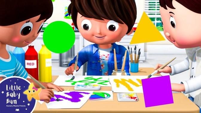 Rainbow Colors Song - Learning Colors | Little Baby Bum - Classic Nursery Rhymes for Kids