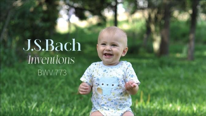 J.S.BACH ♪ Inventions BWV 773