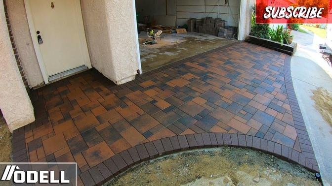 Paver Driveway Over Concrete? How to lay Pavers like a PRO!