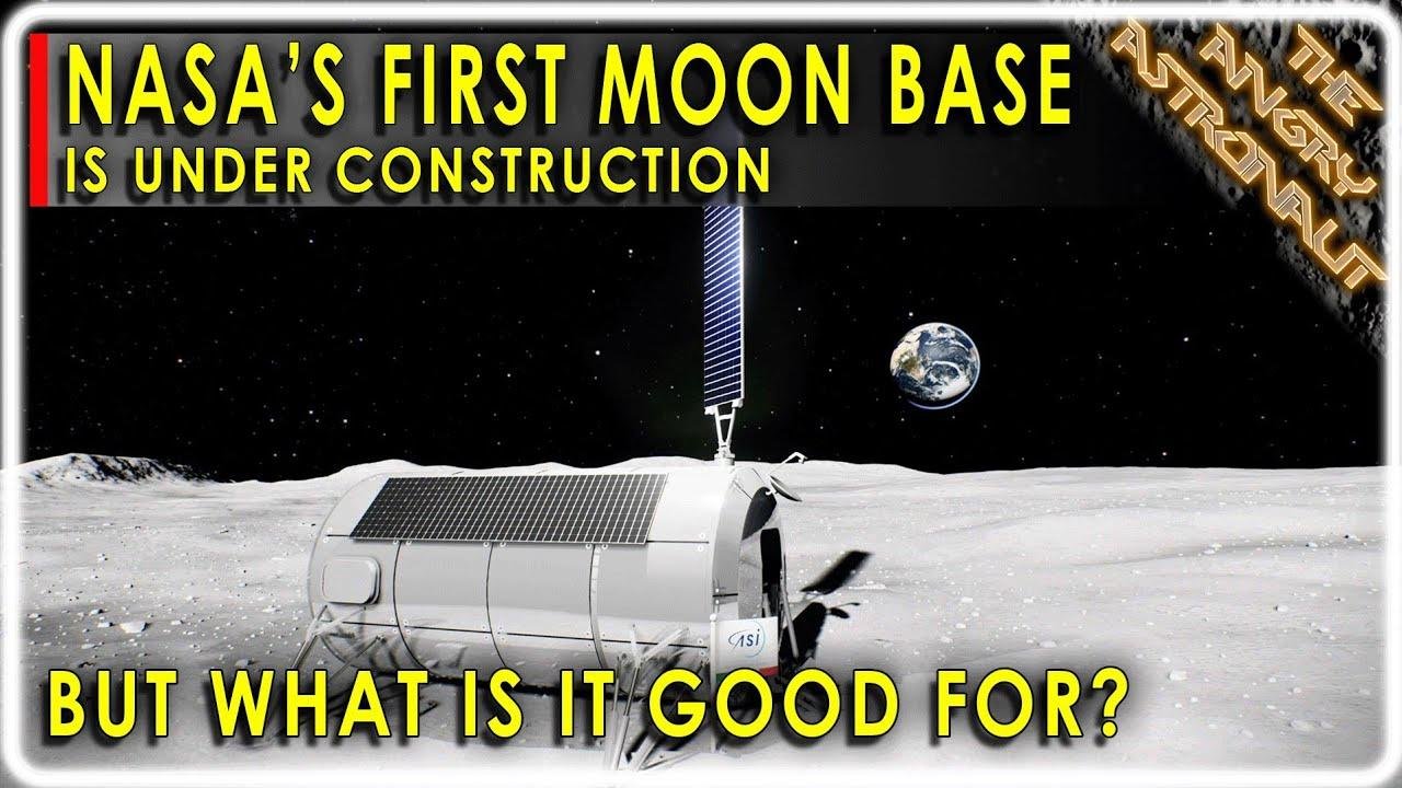 NASA has a new (tiny) Moon Base!!  But why do we need it if we have SpaceX Starship??