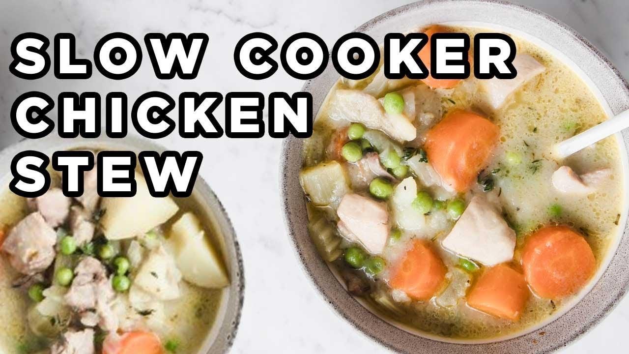 Hearty Slow Cooker Chicken Stew for Busy Families