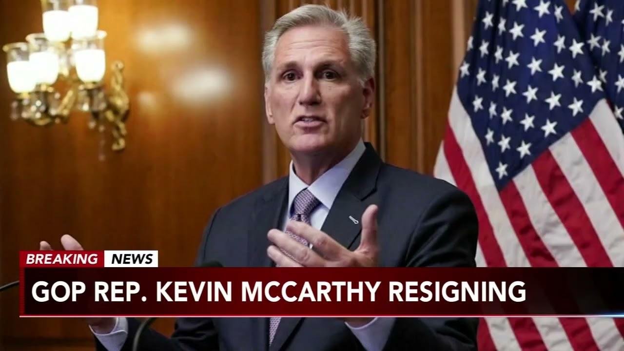 Rep. Kevin McCarthy 'departing' from Congress after being ousted as House speaker