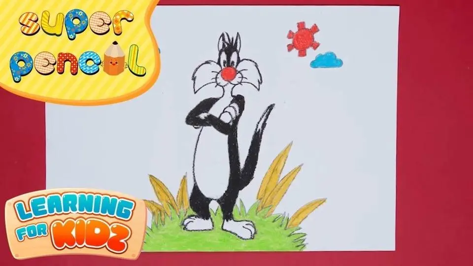 Siêu Nhân Bút Chì Tập 137 - Super Pencil Ep 137 - Sylvester - Learning For Kidz