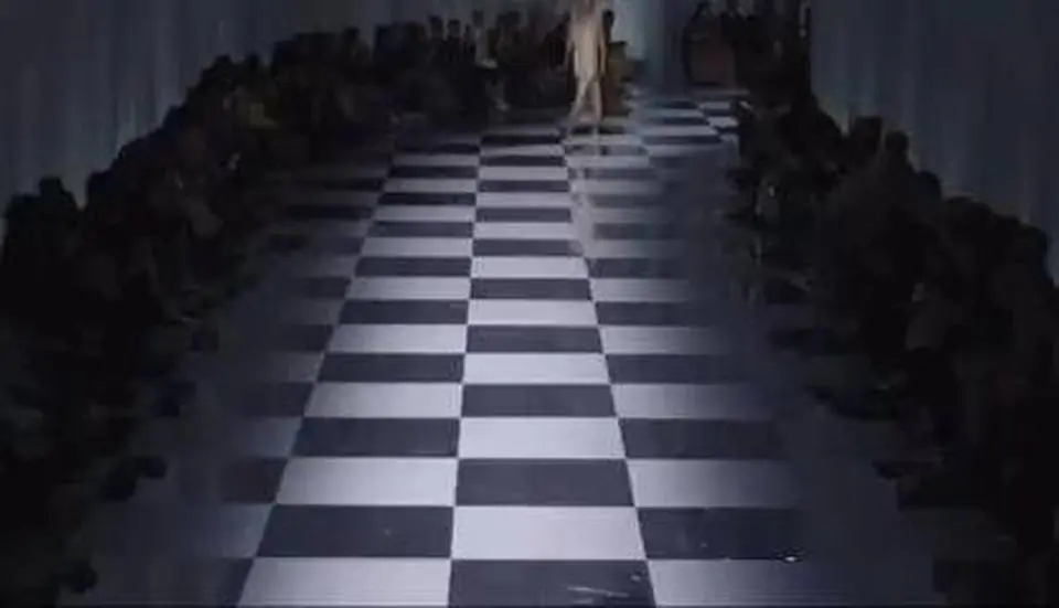 @gigihadid walking for the @versace Spring Summer 2024 fashion show in Milan.