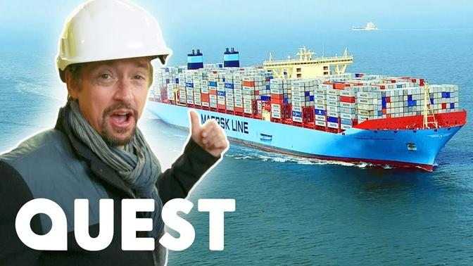 Secrets Of The Marie Maersk Container Ship _ Richard Hammond’s Big.