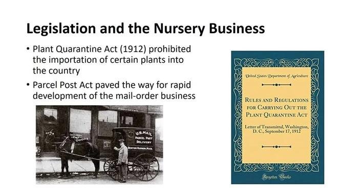 History of the Nursery Industry 