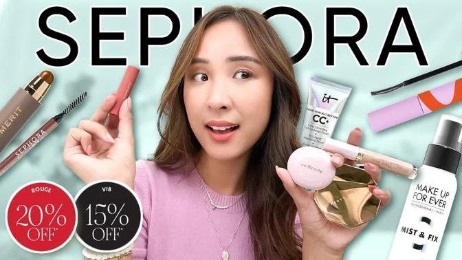 Our Most Exciting SEPHORA SALE Makeup Picks! ✨ Merit, Tower28, Rare Beauty & More!  (2022)