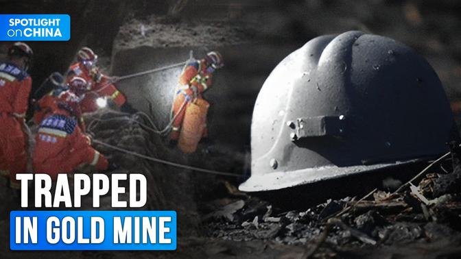 China: 18 Miners Trapped After Xinjiang Gold Mine Collapse 