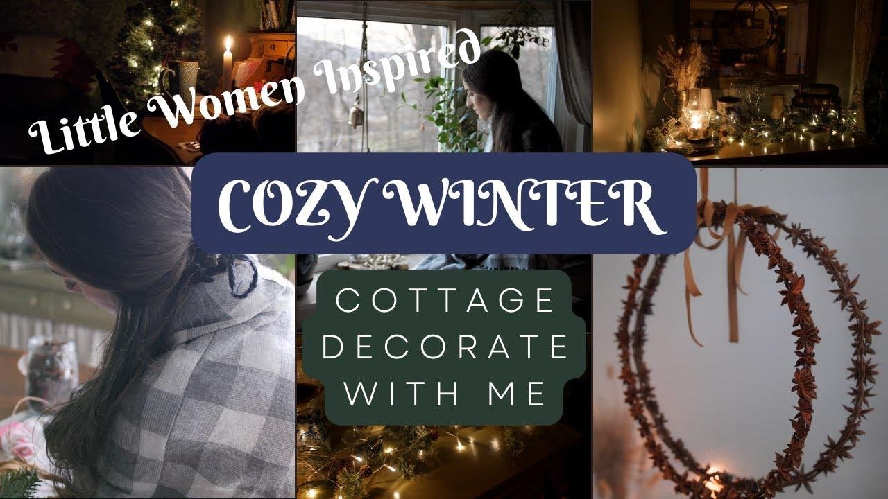 Rustic Winter Decor Ideas | Simple Cozy Ways To Transform Your Space | Aesthetic Decorate With Me