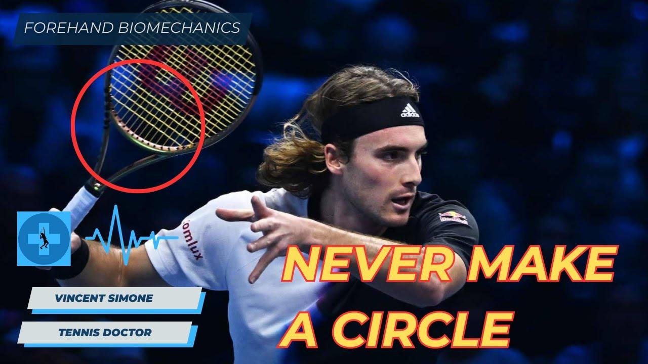 Why You Should NEVER Make Circles On Your Groundstrokes