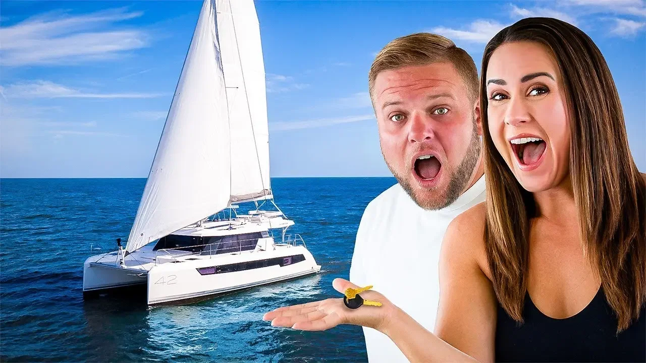 We're given KEYS to the ANNAPOLIS Boat Show BOAT!