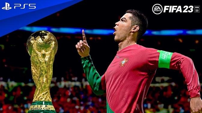 FIFA 23 - Brazil vs. Portugal - World Cup 2022 Final Match | PS5™ [4K60]