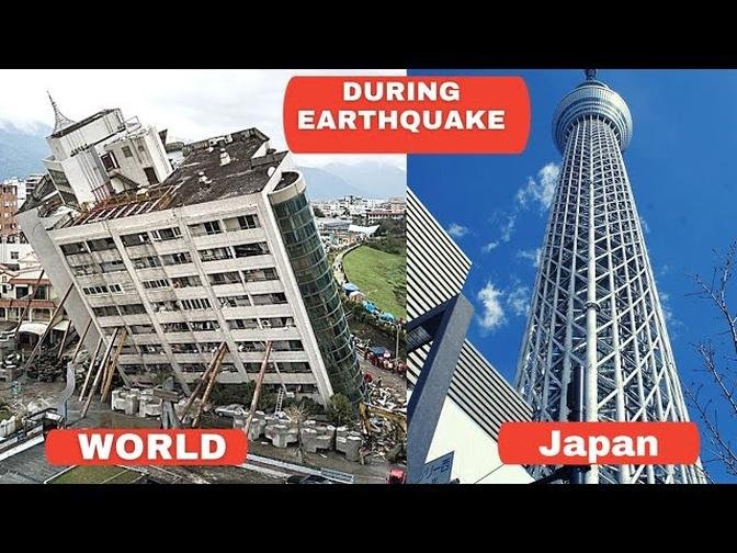 How Skyscrapers in JAPAN Survive Earthquakes!