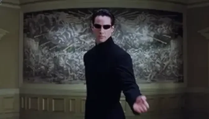 Neo vs Merovingian | The Matrix Reloaded [IMAX]