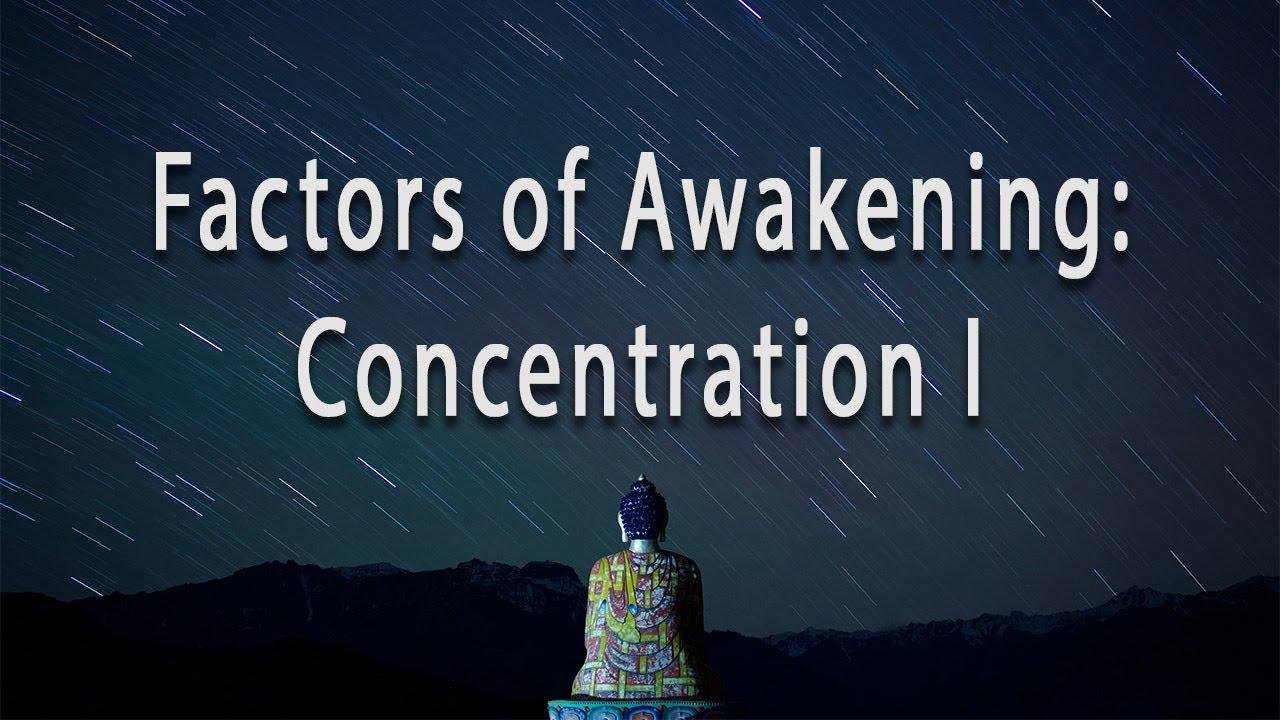 Factors Of Awakening: Concentration I by Joseph Goldstein